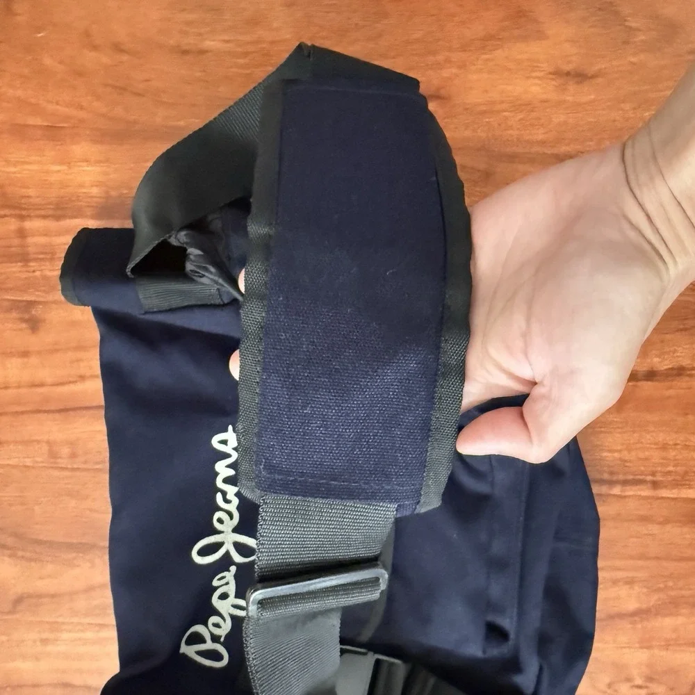 Pepe Jeans London Messenger Bag Navy Blue